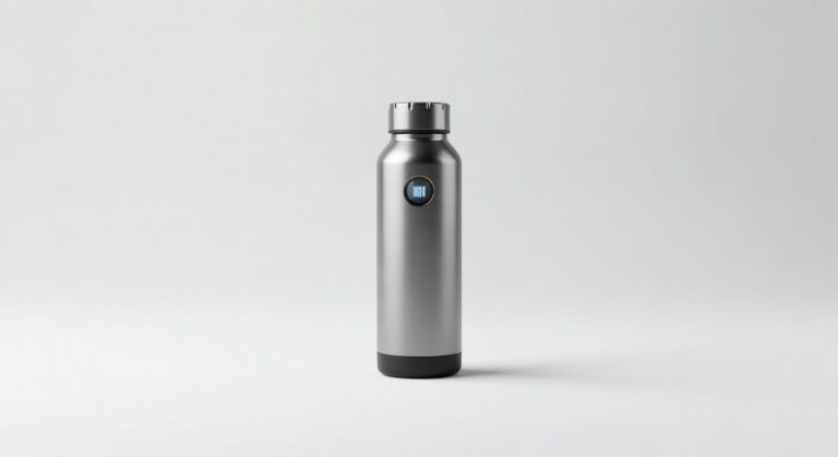 Bouteille hydrogène 430ml USB rechargeable avec écran LED et technologie PEM pour eau hydrogénée